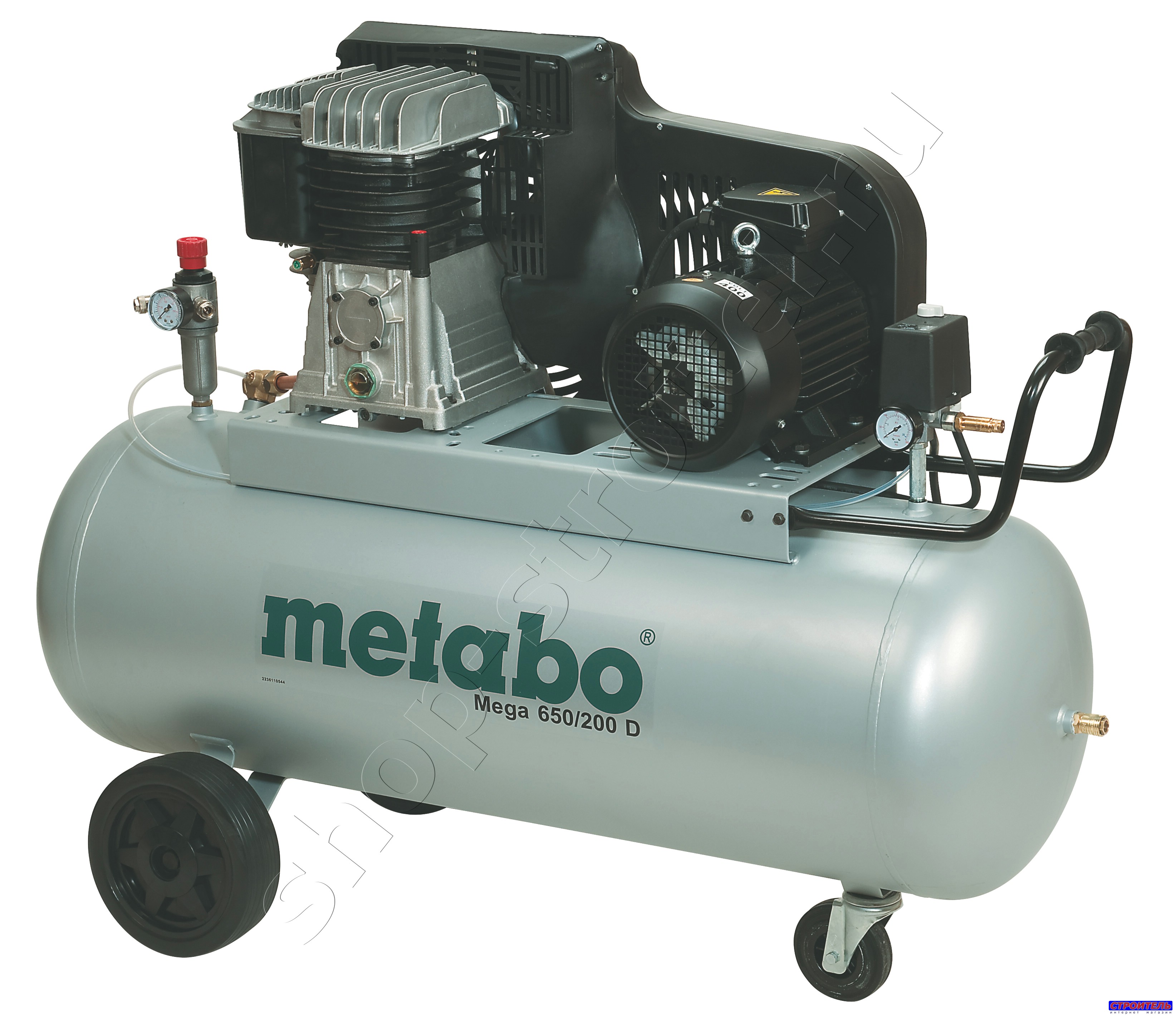 Увеличенная фотография Компрессор Metabo MEGA 650/200 D (0230165000)